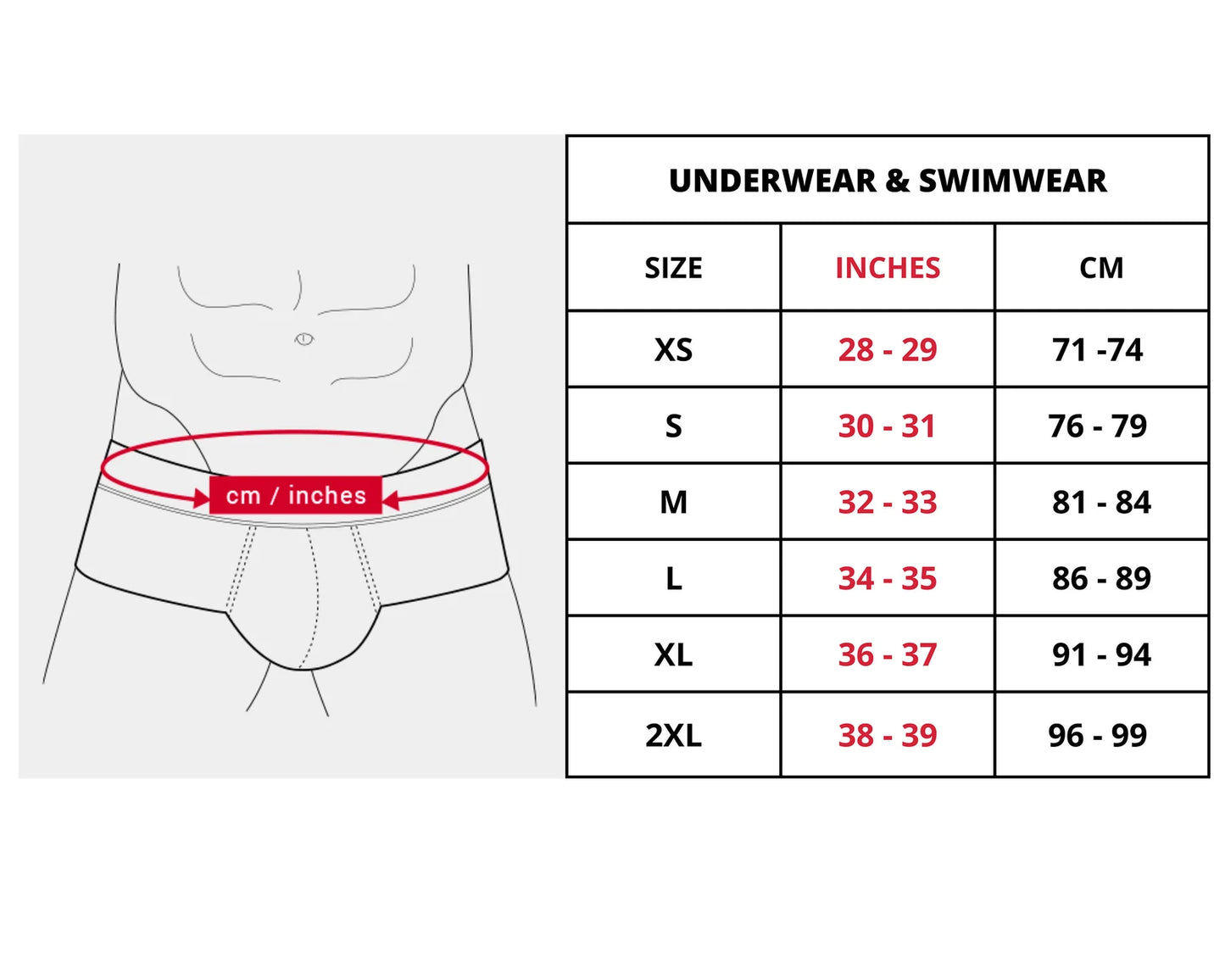 Crochet Men's Heart Briefs Swim Underwear